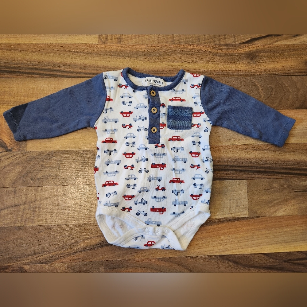 Rabbit Bear Onesie 3-6M